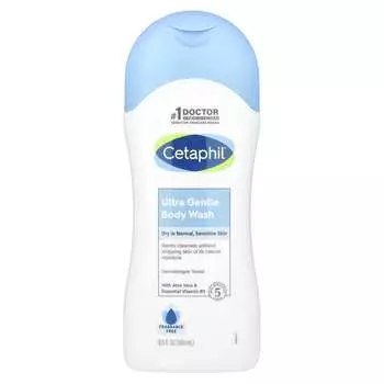 Cetaphil, Ультрамягкий гель для душа, без отдушек, 16,9 жидких унций (500 мл)