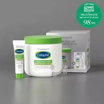 Cetaphil увлажняющий крем 453г специальный (14 г сливок + бесплатная лопаточка)