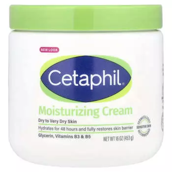 Cetaphil, увлажняющий крем, без отдушек, 16 унций (453 г)