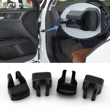 Ceyes 4 шт., антикоррозийная крышка для дверного рычага автомобиля, ограничительная пробка, пряжка, чехол для Toyota, аксессуары для стайлинга автомобилей