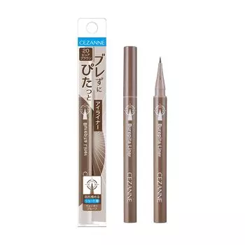 Cezanne Bure Pita Liner 20 Pure Brown Eyeliner 5 мм короткая кисточка 0,67 мл