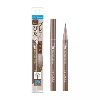 Cezanne Bure Pita Liner 20 Pure Brown 0.67ml Eyeliner 5mm Short Brush
