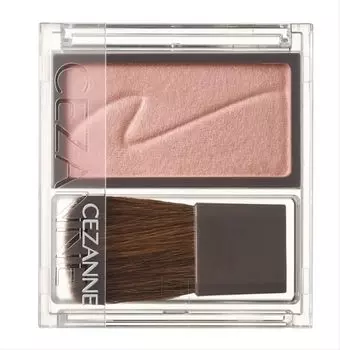 Cezanne Cheek Blush 01 Foggy Rose Rose Pink Color Blending Color Blood Color Cheek 2.2g