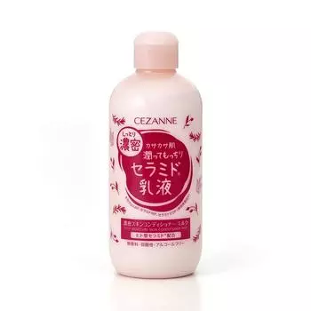 Cezanne Dense Skin Conditioner Milk 280 мл Высокоувлажняющая эмульсия с керамидами для лица и всего тела Большая емкость