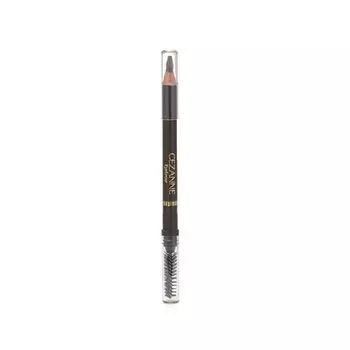 Cezanne Eyebrow with Brush Natural Brown Pencil Type Gram 1.2g (x 1)