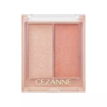 Cezanne Face Glow Color 01 Apricot Glow Face Color Blood Color Moisture Gloss 5.9g