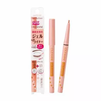 Cezanne Gel Eyeliner 50 Pink Beige Gram 0.1g (x 1)