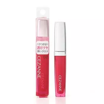 Cezanne Gel Gloss Lip 02 Pink 4.1g