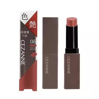 Cezanne Lip Color Shield 06 Beige Gel Membrane Lip Beautiful Color Hard to Fall Ros 3.7g