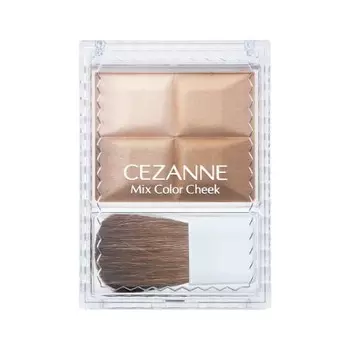 Cezanne Mixed Color Cheek 20 Shading 7.2g 4 Colors Gram (x 1)