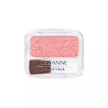 Cezanne Natural Cheek & 3.5g, 01 Peach Pink, 1 piece