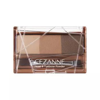 Cezanne Nose Eyebrow Powder 02 Natural 3g Eyebrow Powder with Nose Shadow 02 Natural 3g & (x 1)