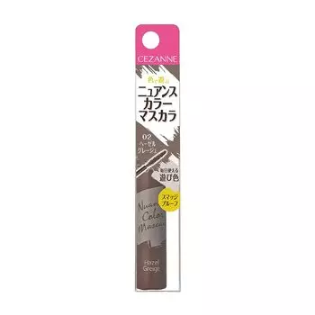 Cezanne Nuance Color Mascara 02 Hazel Greige Color Mascara 4.5g