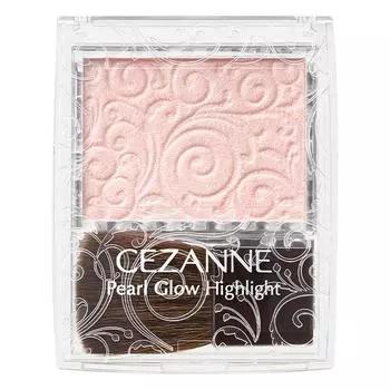 Cezanne Pearl Glow Highlight 2.4g, 04 Shell Pink, 1 piece