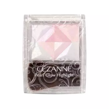 Cezanne Pearl Glow Highlight SP2 Romance Bloom Highlight Wet Shiny Highlight with Pearl 3.2g 4-color