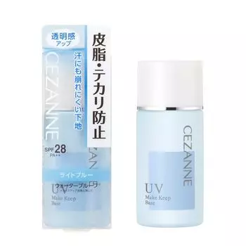 CEZANNE Праймер Oil Control Light Blue 30 мл - стойкая основа под макияж без блеска