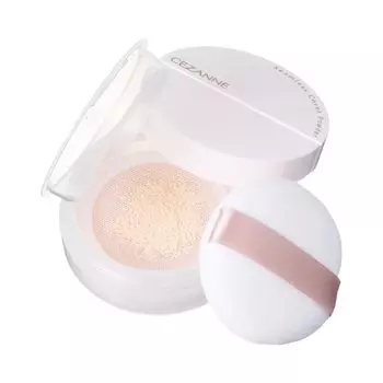 Cezanne Seamless Cover Powder 01 Foggy Beige Face Powder Pore Cover 4.5g