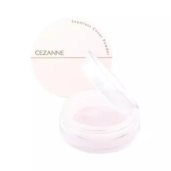 Cezanne Seamless Cover Powder 02 Mellow Lucent Mesh type powder with a soft peach skin finish 4.5g