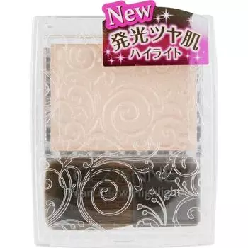 CEZANNE Sezanne Pearl Glow Highlight 01 Champagne Beige Skin Makeup Нанесите необходимое количество на кисть и растушуйте в Т-зоне, под глазами,