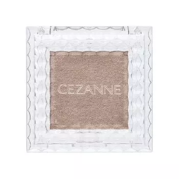 Cezanne Single Color Eyeshadow 09 Grayish Brown Single Color Eyeshadow Moist Texture Powder 1.0g (x 1)