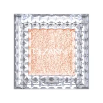 Cezanne Single Shiny Eyeshadow 01 Moon Gem Eyeshadow Beige Lame Lame Shadow 1.6g