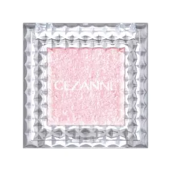 Cezanne Single Shiny Eyeshadow 02 Sakura Prism 1.6g Eyeshadow Beige Lame Lame Shadow