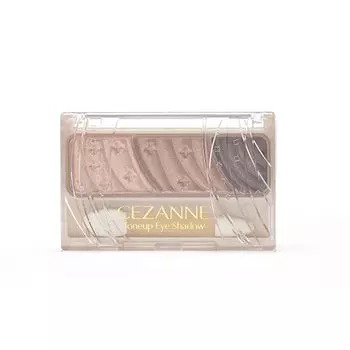 Cezanne Tone Up Eyeshadow Powder 02 Rose Brown 1 piece (x 1)