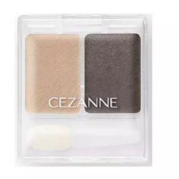 Cezanne two color eyeshadow glitter series 01