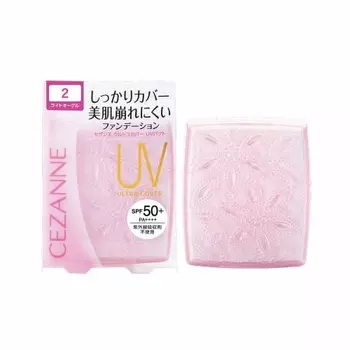 Cezanne Ultra Cover UV Pact 2 Light Ocher 11g Тональная основа