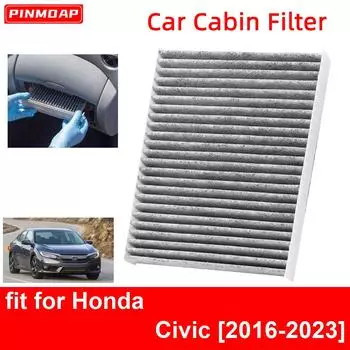 CF11182 Фильтр салонный автомобильный для Honda Civic 2016-2023 Авто Фильтры Углеродное волокно