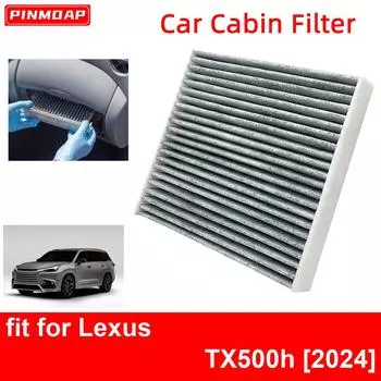 CF12157 Фильтр салонный автомобильный для Lexus TX500h 2024 Авто Фильтры Углеродное волокно белый