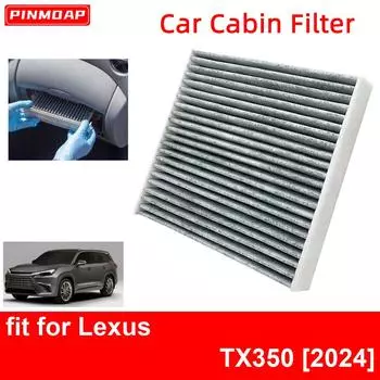 CF12157 Фильтр салонный автомобильный для Lexus TX350 2024 Авто Фильтры Углеродное волокно белый