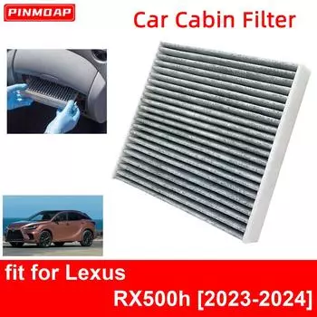 CF12157 Фильтр салонный автомобильный для Lexus RX500h 2023-2024 Авто Фильтры Углеродное волокно белый