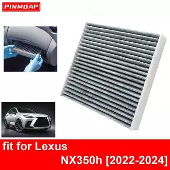 CF12157 Фильтр салонный автомобильный для Lexus NX350h 2022-2024 Авто Фильтры Углеродное волокно белый