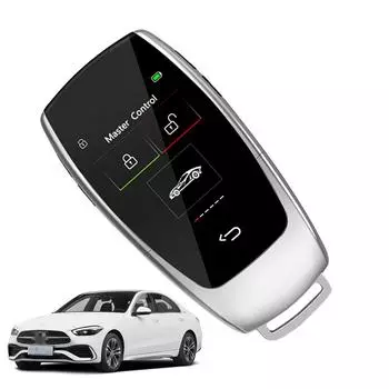 CF799 Smart Remote Key LCD Screen Keyless Entry Auto Lock Стеклоподъемник Багажник Пульт дистанционного управления для моделей с кнопкой запуска и остановки двигателя чёрный