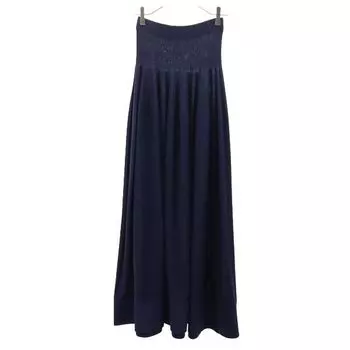 CFCL Long length knit skirt 1 Navy Waist rubber Women Used