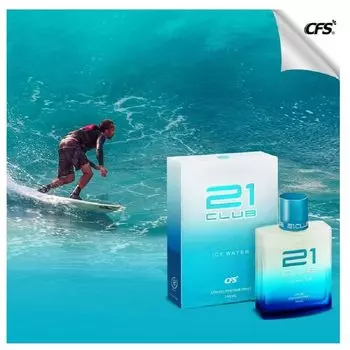 CFS 21 Club Ice Water Eau De Parfum Long Lasting EDP для мужчин и женщин 100 мл 100