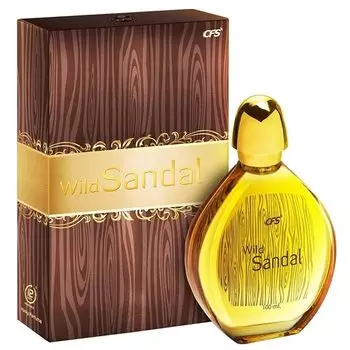 CFS Wild Sandal Eau De Parfum Стойкая парфюмированная вода для мужчин и женщин 100 ml