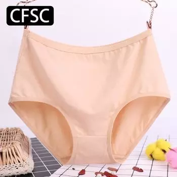 CFSC Женское нижнее белье больших размеров, однотонное нижнее белье с принтом XL красный