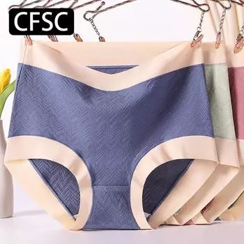 CFSC Женское нижнее белье больших размеров, однотонное нижнее белье с принтом XL светло-зеленый