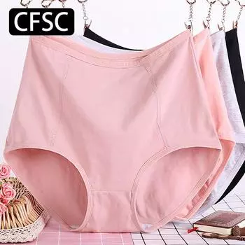 CFSC Женское нижнее белье больших размеров, однотонное нижнее белье с принтом XL красный