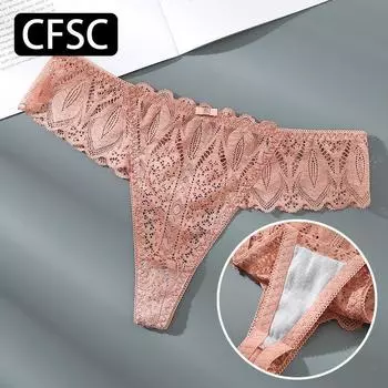 CFSC Женское нижнее белье больших размеров, однотонное нижнее белье с принтом L красный