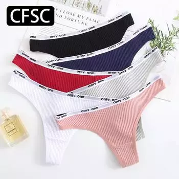 CFSC Женское нижнее белье больших размеров, однотонное нижнее белье с принтом XL чёрный