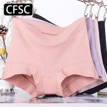 CFSC Женское нижнее белье больших размеров, однотонное нижнее белье с принтом XL фиолетовый