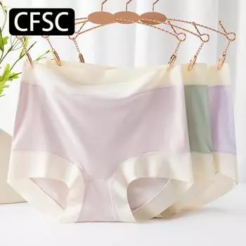 CFSC Женское нижнее белье больших размеров, однотонное нижнее белье с принтом M фиолетовый