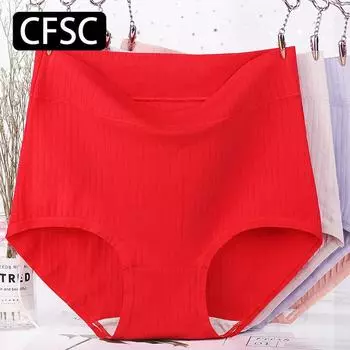 CFSC Женское нижнее белье больших размеров, однотонное нижнее белье с принтом XL розовый