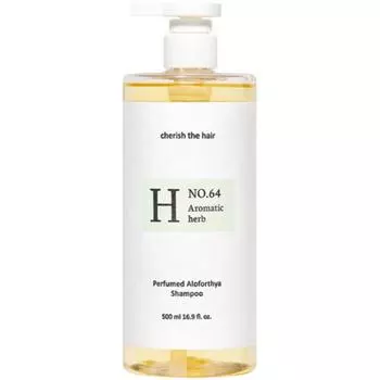 CH6 Perfumed Aloposia Shampoo Aromatic Herb, 500ml, 3 pcs.