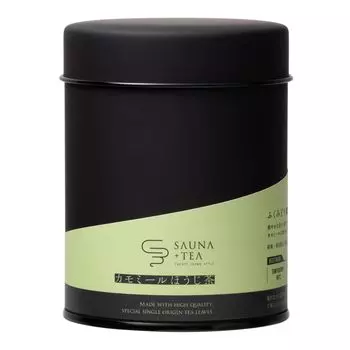CHABAKKA TEA PARKS Hojicha Loyly Tea Chamomile 50g SAUNA+TEA Leaves, Hojicha, (Tea Can)
