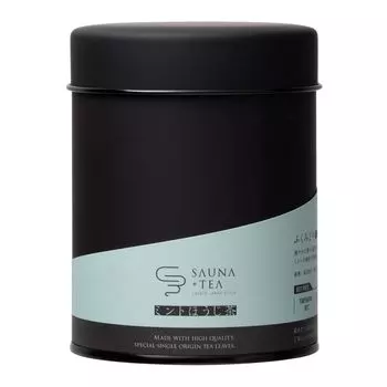 CHABAKKA TEA PARKS Hojicha Loyly Tea Mint 50g SAUNA+TEA Leaves, Hojicha, (Tea Can)