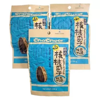 Чача со вкусом семян подсолнечника и пекана, 208 г, 3 шт., корейские орехи